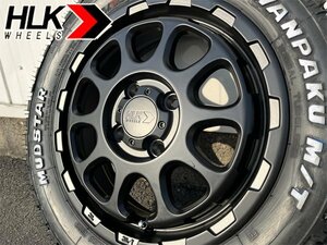 4本セット!! 14インチ 4.5j+43 155/65R14 新品 タイヤホイールセット エブリィ サンバー ハイゼット ハスラー N-VAN スペーシア 軽バン 軽