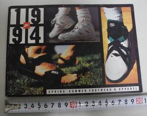 1994 NIKE FOOTWEAR APPAREL CATALOG ナイキ スニーカー カタログ シューズ vintage sneaker shoes running tennis basketball air max