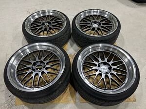 美品！BBS LM 21インチ 9.5J 10.5J リバレル レクサス　LS600 LS500 LC500 BMW PCD120 ホイール