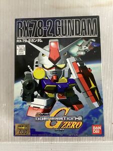 【H0680】 ガンプラ プラモデル 未組立　RX-78-2 ガンダム　G ZERO SDガンダム BB戦士 バンダイ　取扱説明書付き