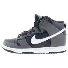 NIKE (ナイキ) 【観賞用 2002年製】 DUNK HIGH LIGHT Graphite Dark Obsidian ダンク ライト ハイカットスニーカー グレー/ネイビー US10/28.0cm 304717-001