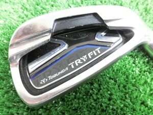 ♪TOBUNDA トブンダ TRY FIT LIEANGLE / 5番 アイアン 単品 純正カーボンシャフト TF502i FLEX-R ♪M1774