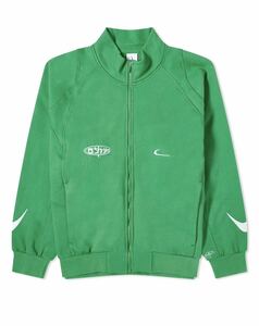 完売品☆ NIKE x OFF-WHITEトラックジャケット グリーン XLサイズ タグ付未開封新品☆オフホワイト　ナイキ　送込