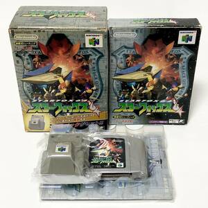 ニンテンドー64 スターフォックス64 ＋ 振動パックセット 痛み大 任天堂 NINTENDO 64 Star Fox 64 Rumble Pak Bundle Tested