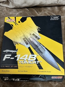 【新品未開封】Dragon wings★1/72★F-14B トムキャット TOMCAT★JOLLY ROGERS ジョリーロジャース★ダイキャストメタル