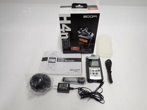 ZOOM H4n ズーム ハンディレコーダー リニアPCMレコーダー 元箱/説明書/電源アダプター付 ∬ 6E35D-27