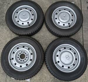 ■□【S-29】 鉄ホイール 145/80R13 G5　４本セット 13インチ 4.0J マルチ□■