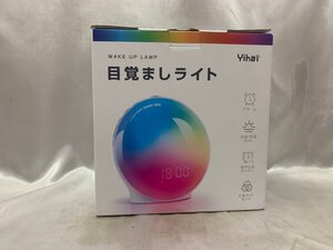 【未使用品】Yihai イーハイ K8 目覚ましライト 生活用品 目覚まし時計