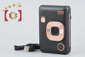 【中古】FUJIFILM 富士フイルム instax mini LiPlay エレガントブラック