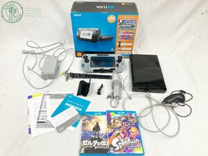 2405605364　♭ wii u ゲーム機 ゲームソフト まとめ売り ゼルダ スプラトゥーン ニンテンドー 任天堂 中古 ※本体通電確認のみ