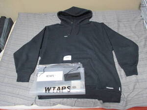 【3回着用・送料700円】19AW WTAPS RIPPER HOODED SWEATSHIRT.WTAPS × NEIGHBORHOOD BLACK L ダブルタップス ネイバーフッド ブラック