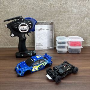 売り切り！京商 KYOSHO ミニッツ MINI-Z SPORTS AWD スバル インプレッサ SUBARU IMPREZA WRC 2002 PERFEX 2.4GHz セット ジャンク