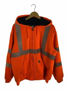 Carhartt◆ジップパーカー/L/-/ORN/100504 824