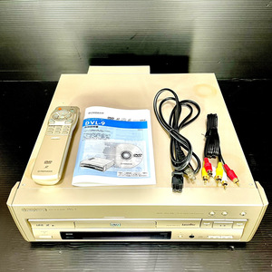 【純正リモコン付き/動作美品】PIONEER パイオニア DVL-9 CU-DV002 LASER DISC LD CD DVD コンパチ レーザーディスク DVL-919 の兄弟機