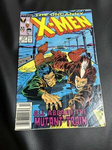 1988年　80年代　リーフ THE UNCANNY ザアンキャニィ　アメコミ　X-MEN エックスメン　 #237 NOV