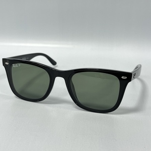 Ray-Ban/レイバン/RB4391D/ウェイファーラーフォルム/サングラス/POLARIZED/偏光レンズ/フラットレンズ/ポリッシュブラック