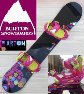 スノボー☆BURTON Feather 140　 BURTON Citizen Re:Flex バイン付