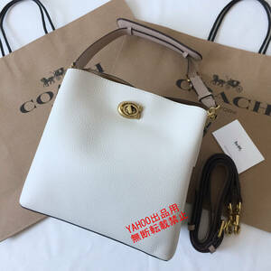 ★COACHバッグ★コーチ C3766 チョーク ハンドバッグ バケットバッグ ショルダーバッグ 手提げバッグ 斜めがけバッグ アウトレット品 新品