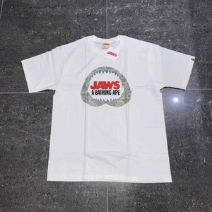 A BATHING APE 16ss x JAWS TEE 03 SIZE-L アベイシングエイプ ジョーズ 半袖Tシャツ BAPE