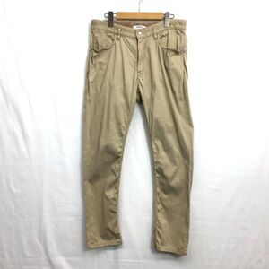 JZ0145★nonnative DWELLER 5P JEANS DROPPED FIT C/P PIQUE STRETCH★2★ベージュ系 ￥22800- ノンネイティブ ストレッチピケパンツ