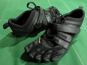 ▲Vibramビブラム ファイブフィンガーズ V-Train 2.0 20M7701 ブラック 26.5cm 未使用!!!▲