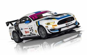 特価！1/32 スロットカー　Scalextric Ford Mustang GT4 Multimatic British GT 2019