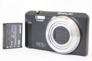 【美品 返品保証】 カシオ Casio Exilim EX-ZS100 ブラック 12.5x バッテリー付き コンパクトデジタルカメラ M678