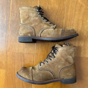 RED WING レッドウィング IRON RANGER アイアンレンジャー　サイズUS8D 26.0cm HAWTHORNE ミュールスキナー made in USA アメリカ製¥55500