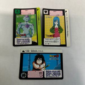 当時物　1991年　バンダイ　 ドラゴンボールZ カードダス　356 357 365