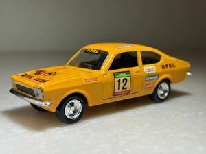 当時物 希少モデル 1/43 「オペル カデット GTE ポルトガルラリー」 オレンジ LUSO-TOYS