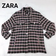 ZARA  トップス ライトアウター　 総柄