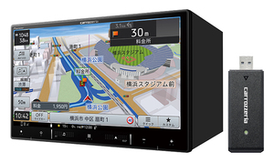 パイオニア AVIC-RL721-DC 8インチ 地デジ/DVD/CD/Bluetooth/SD/メモリーナビ 車載WiFiネットワークスティックセット