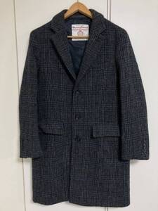 HARRIS TWEED（ハリスツイード）× URBAN RESEARCH ROSS（アーバンリサーチロッソ）のチェスターコート　送料無料　Sサイズ