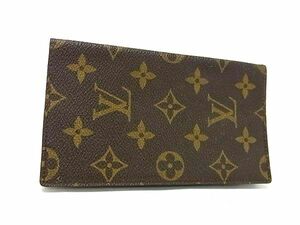 1円 ■美品■ LOUIS VUITTON ルイヴィトン M56341 モノグラム ポケットダイアリー 手帳カバー スケジュール帳 ブラウン系 FG0226