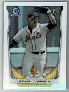 2014 Bowman Chrome Draft Michael Conforto Refractor