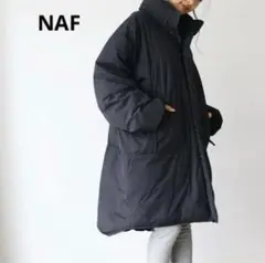 美品★ CANAL JEAN NAF ナイロン中綿フーディーコート