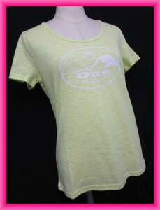 【送料無料】 新品未使用 gladys 半袖Tシャツ 黄色 Mサイズ ■管理番号L11035