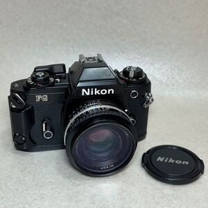 W3 1-95） NIKON ニコン FG NIKKOR 50mm 1:1.8 フィルムカメラ