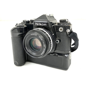 Nikon FE NIKKOR 50mm 1:1:8 MD-12 フィルムカメラ ボディ レンズ セット ニコン ジャンク O8930463