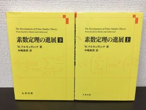 素数定理の進展　 2冊セット　W. ナルキェヴィッチ／著　中嶋眞澄／訳　丸善出版