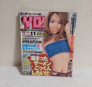 送料無料 ィヨウ！ YO！ vol.11 アップル写真館 7月号増刊 2002年7月 素人