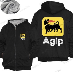 Agip アジップ 石油 スウェットパーカー ウェア 厚手 防寒 裏起毛 秋冬 S～5XL /カラー選択可全4色