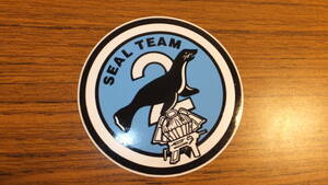 【Navy SEALs】米海軍特殊部隊 ネイビーシールズ TEAM TWO 米海軍シールチーム２ ノーフォークバージニア NSWG-2ステッカーデカール