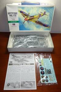 ハセガワ　1/48　JT81　英国空軍戦闘機　「スーパーマリン　スピットファイア　Mk.Ⅷ」　未組立品