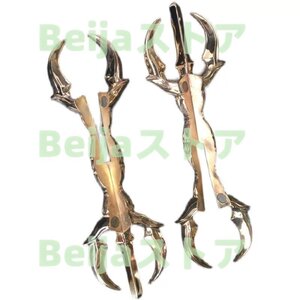 仏器 仏教法具 真言宗 鬼面杵(胎蔵界）密法用具 真鍮製 23cm