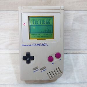 【動作OK】 任天堂 Nintendo 初代 ゲームボーイ DMG-01　ソフト付き　K241113229C