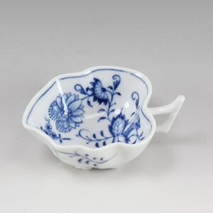 マイセン Meissen ブルーオニオン 食器 リーフ ボウル 800101/00205【H210124596】中古