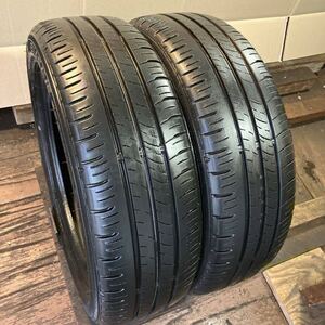 良品! 165/55R15 2本／DL EC300+ 8分上 送料込8100円〜 S4368-02