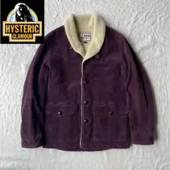 HYSTERIC GLAMOUR ヒステリックグラマー ランチコート パープル