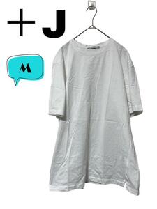 UNIQLO +J プラスジェイ　ホワイト Tシャツ M